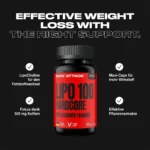 Body Attack Lipo 100 Hardcore + Pure Creatine 300g AKTION – Bild 2